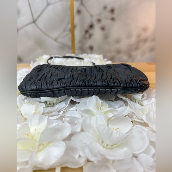 Coach Madison Gathered Leather Zip Crossbody Clutch - Picture 10 of 13